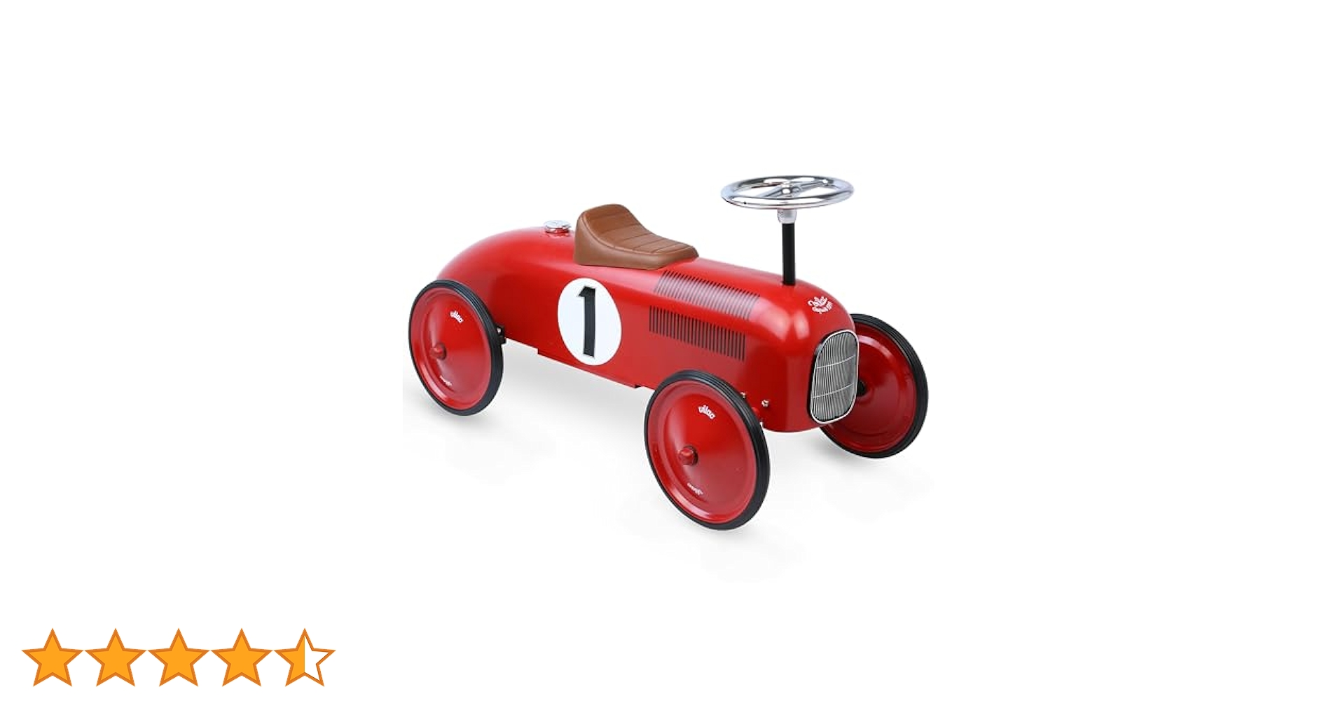 Amazon.co.jp: VILAC レーシングカー レッド : おもちゃ